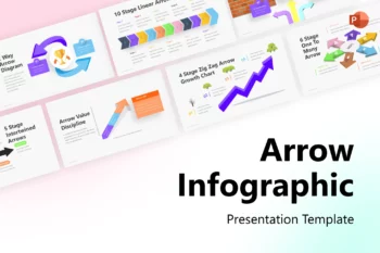 Arrow Infographic PowerPoint Template