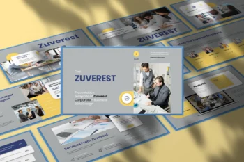 Zuverest Business Presentation PowerPoint Template