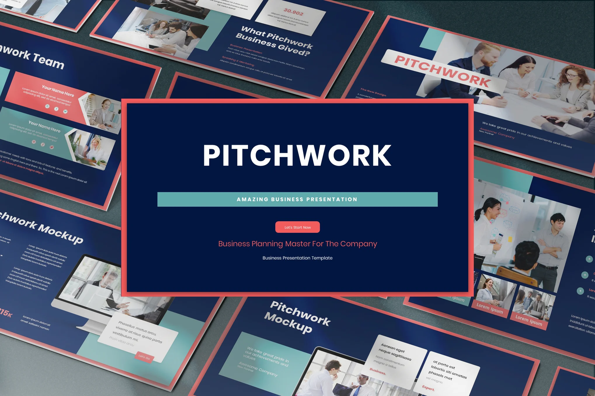 Pitchwork - Business Presentation PowerPoint