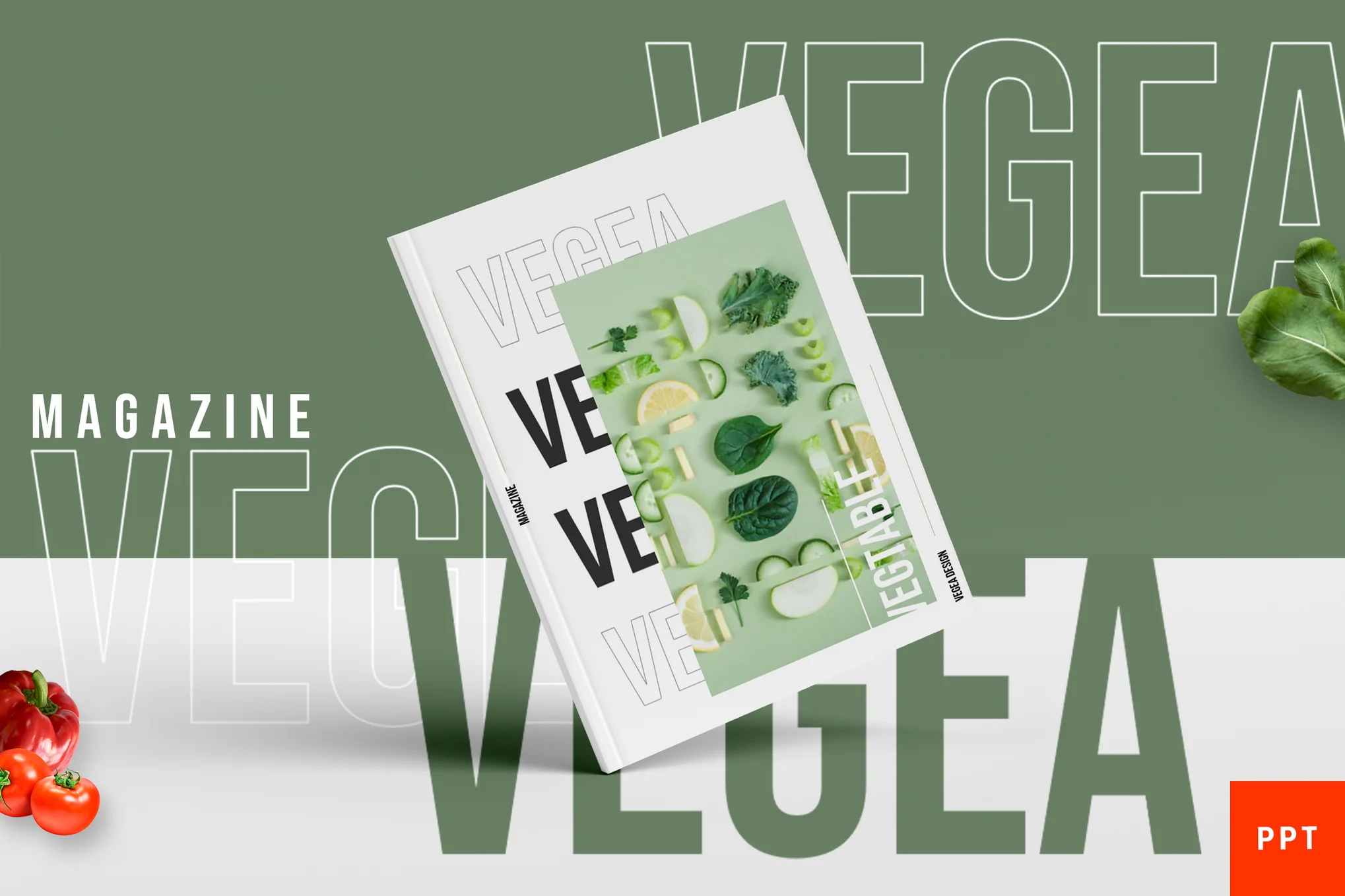 Vegea - Vegetable Powerpoint Template