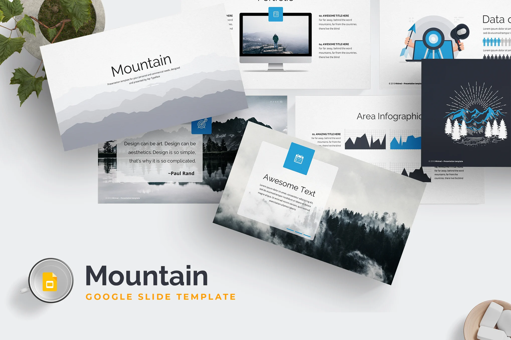 Mountain Google Slides Template