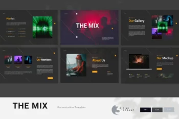 The Mix - DJ and Night Club Presentation Template