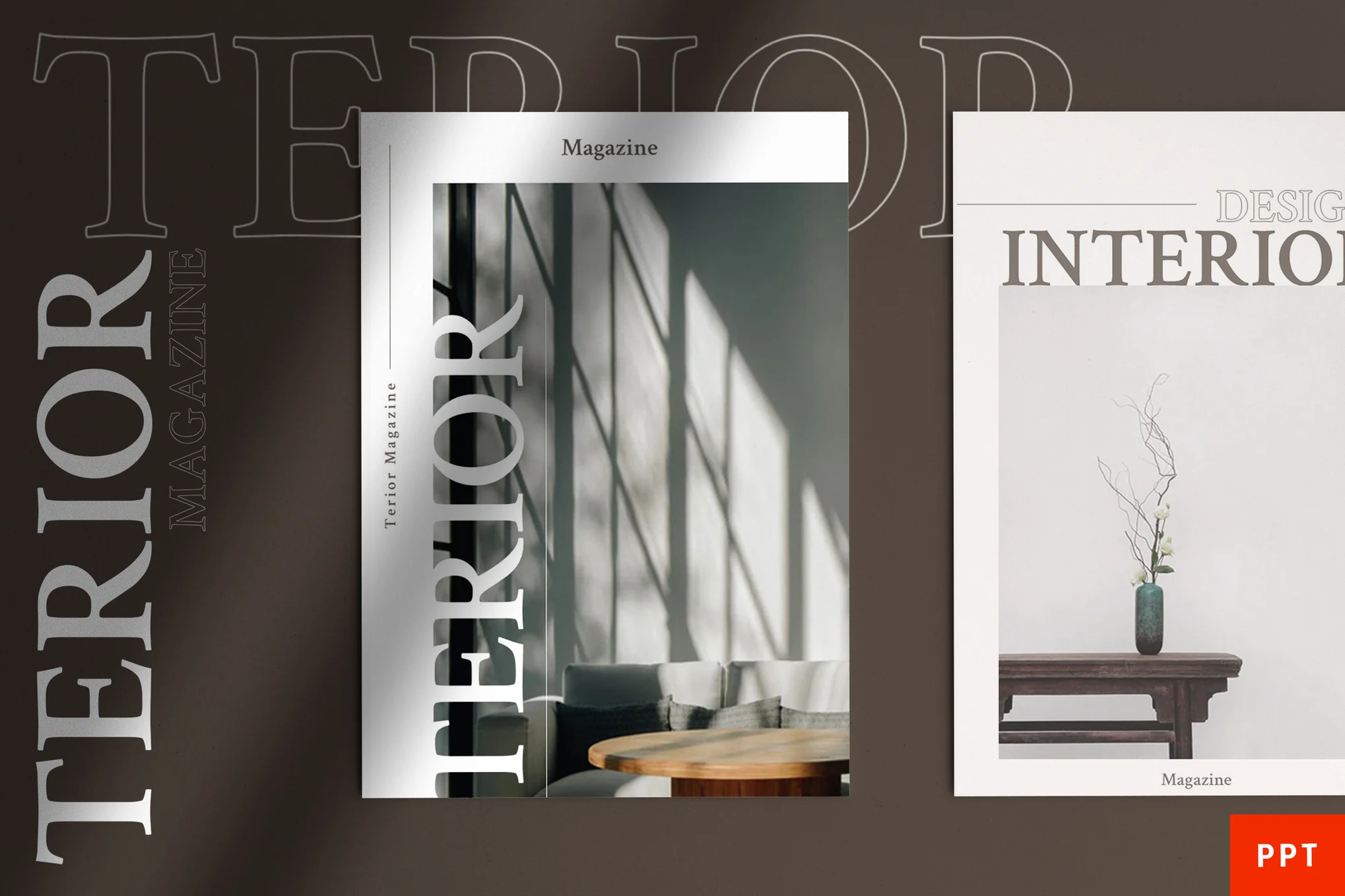 Terior - Furniture Magazine Powerpoint Template