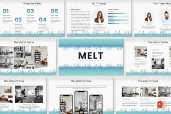 MELT - Powerpoint Template
