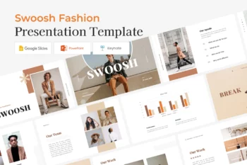 Swoosh Fashion - Gotemp Presentation Template