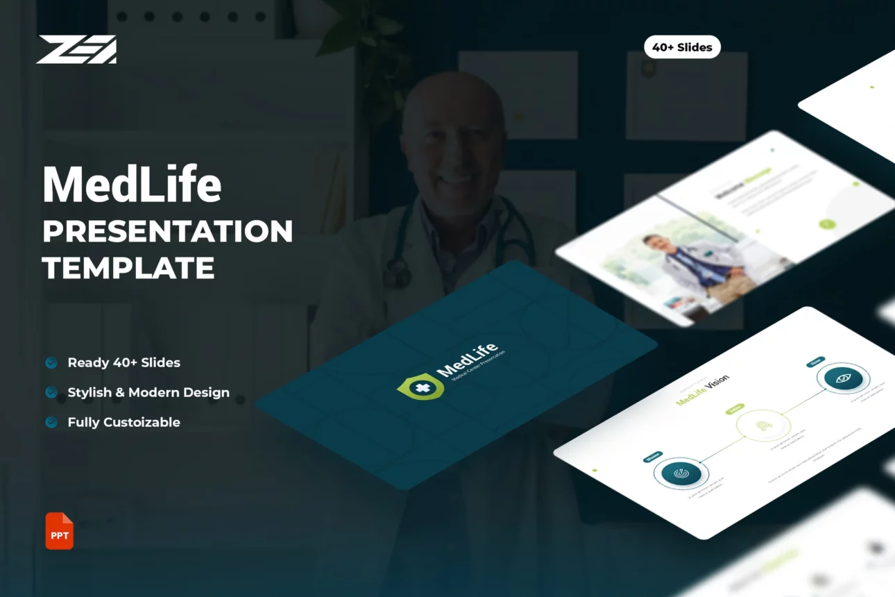 MedLife - Medical Center PowerPoint Template