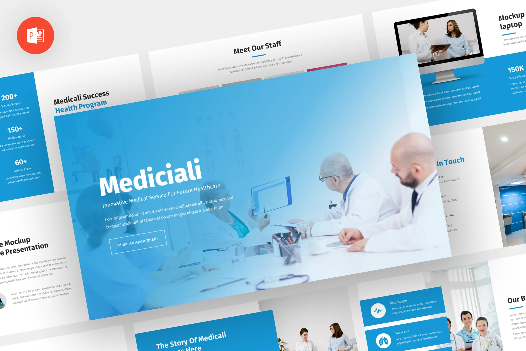 Mediciali - Medic Powerpoint Template