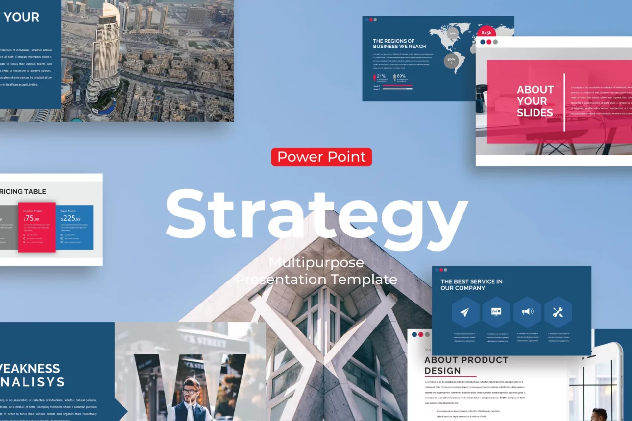 Strategy - PowerPoint Template