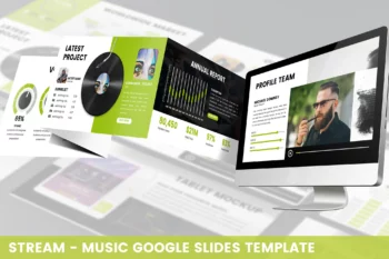 Stream - Music Google Slides Template