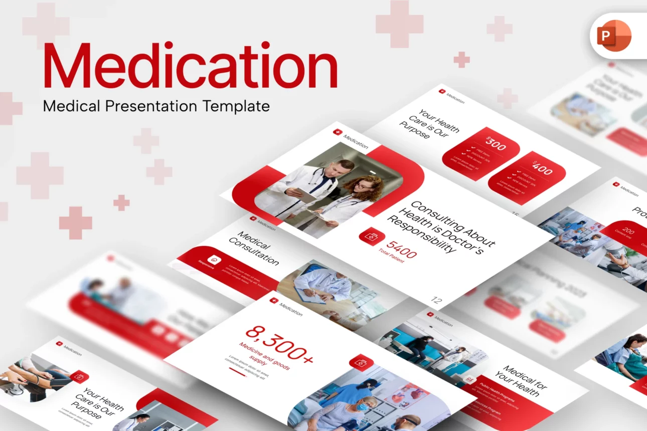 Medication Professional PowerPoint Template