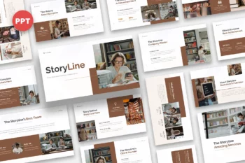 Storyline - Bookstore & Publisher Powerpoint