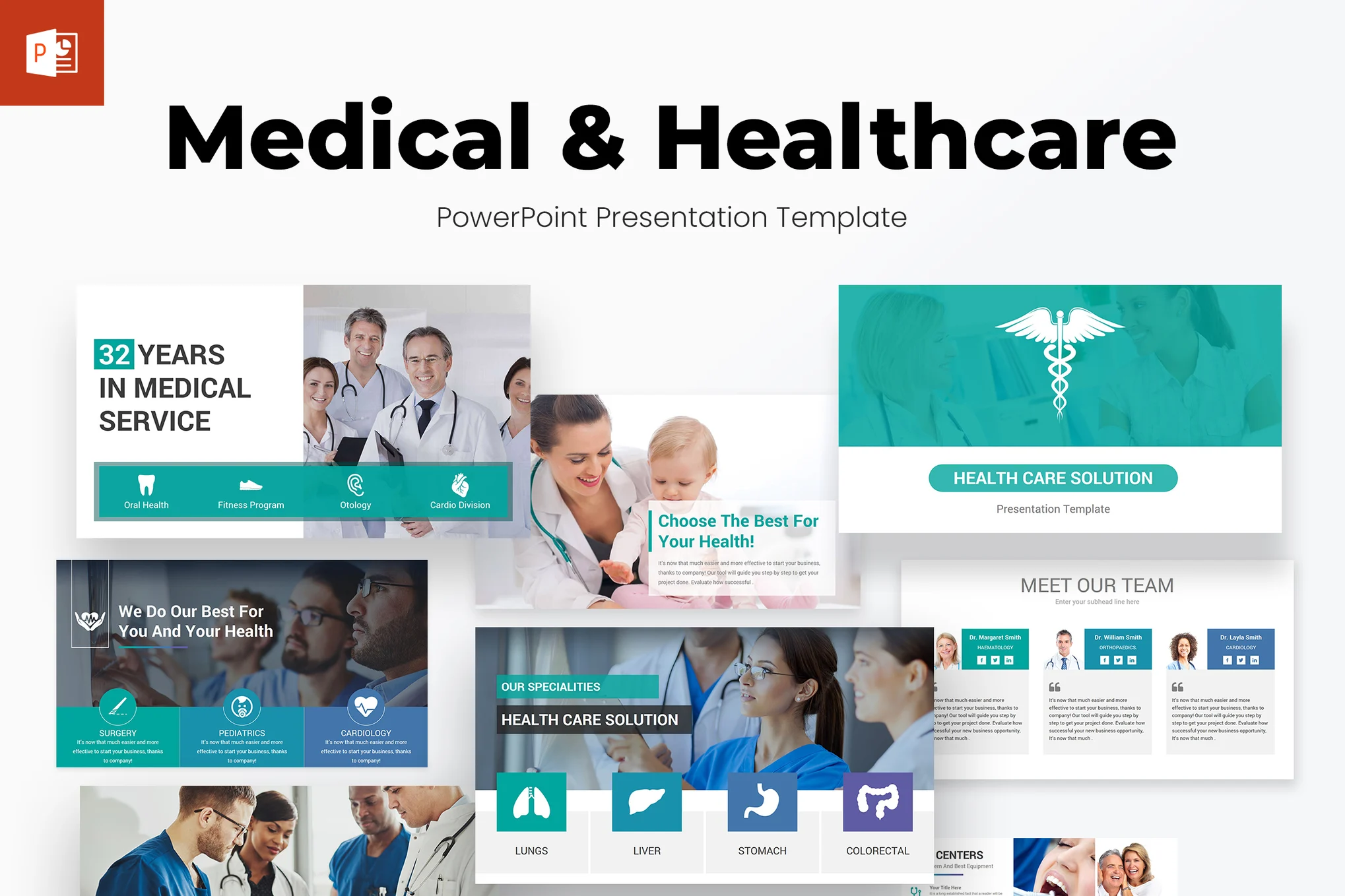 Medical and Healthcare PowerPoint Template