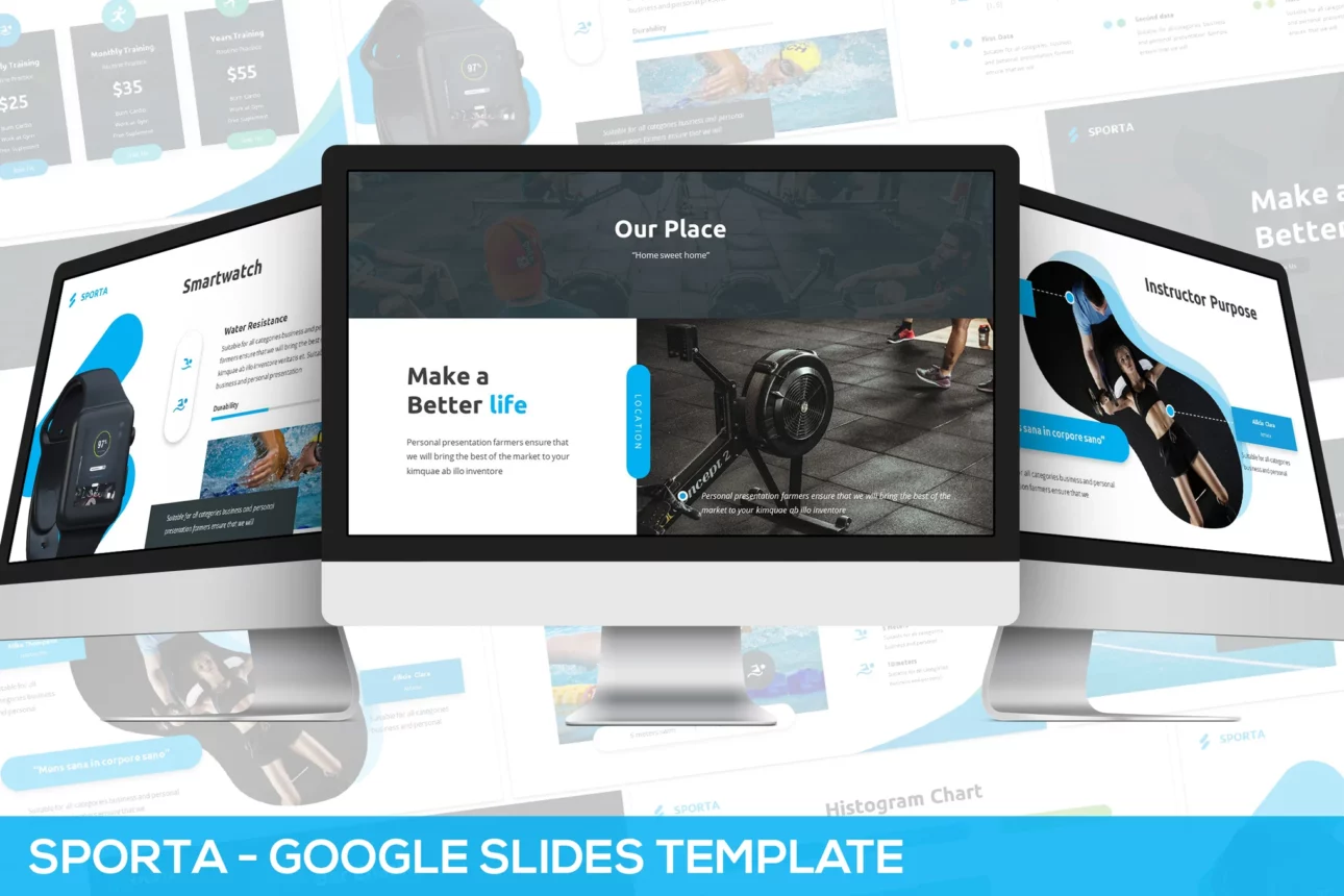 Sporta - Google Slides Presentation Template