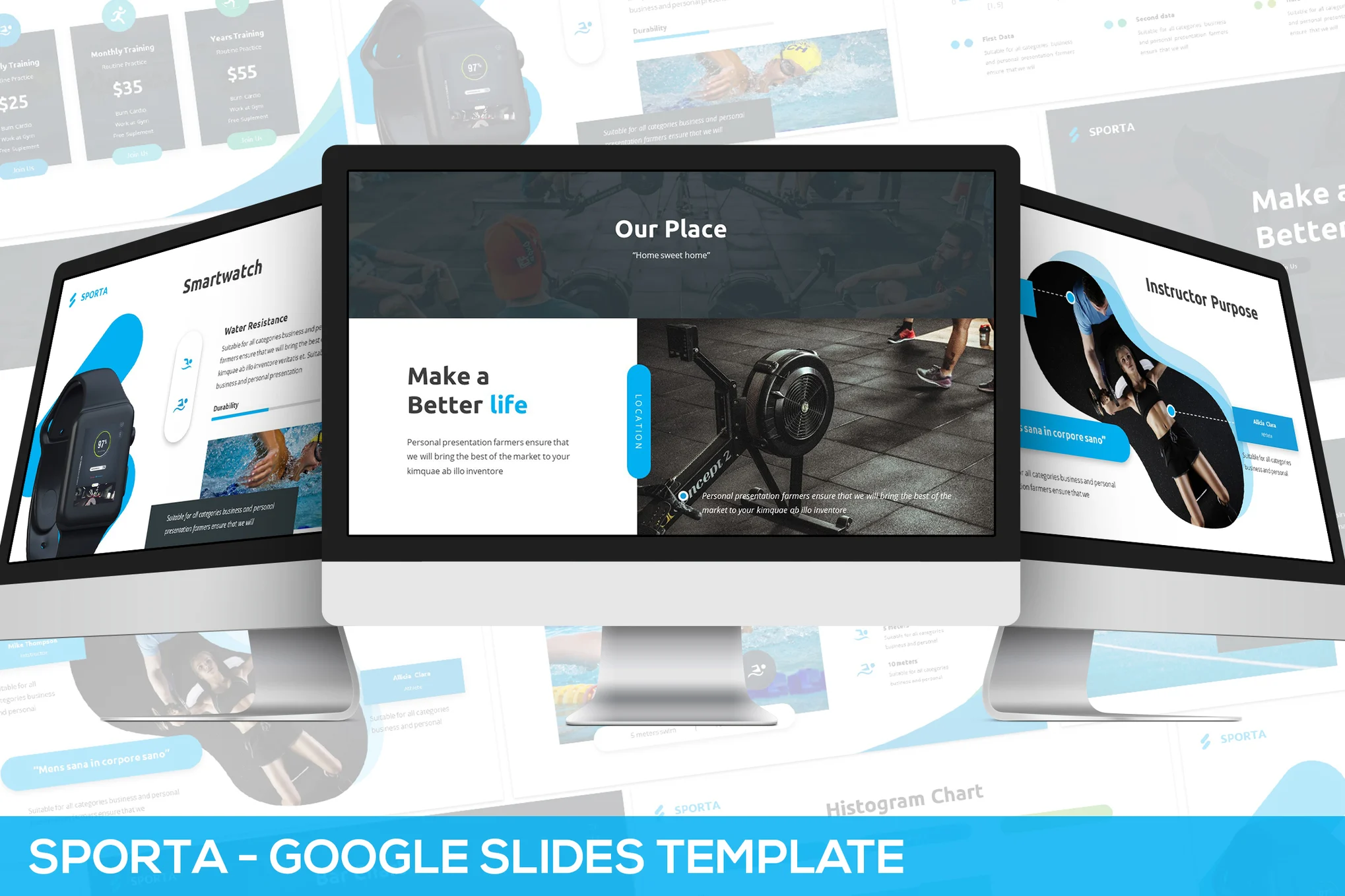 Sporta - Google Slides Presentation Template