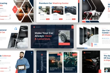 Soclean - Car Wash PowerPoint Template