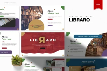Libraro | Powerpoint Template