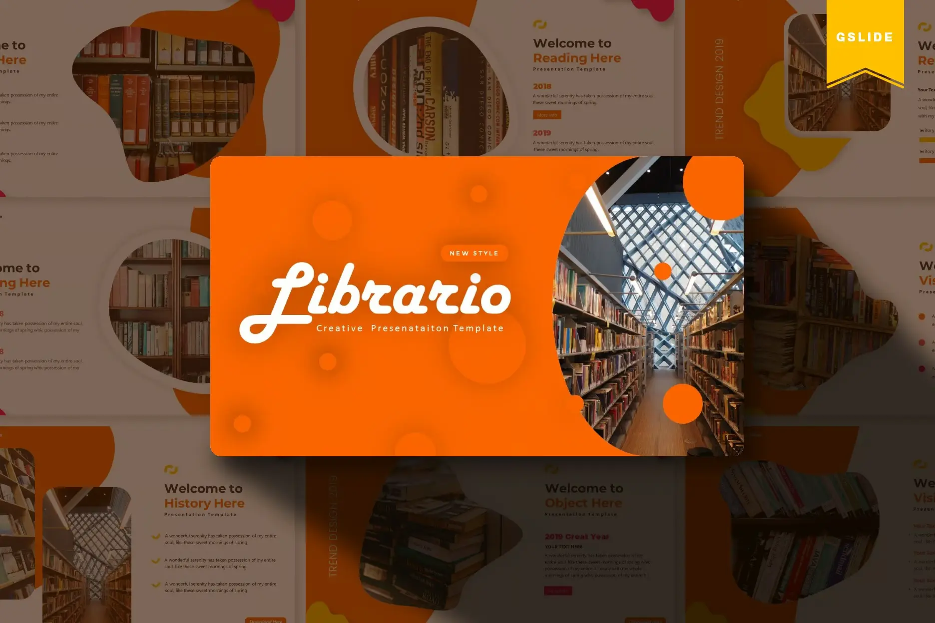 Librario | Google Slides Template