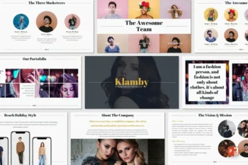 Klamby - Powerpoint Template