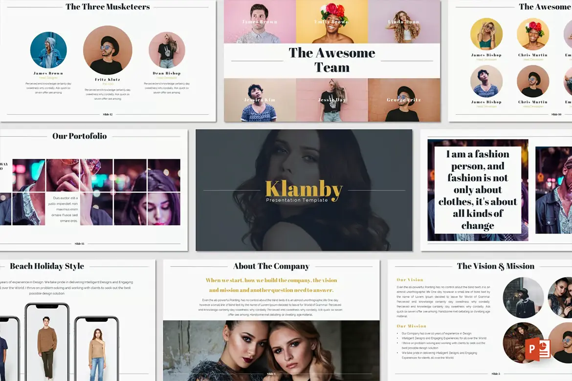 Klamby - Powerpoint Template