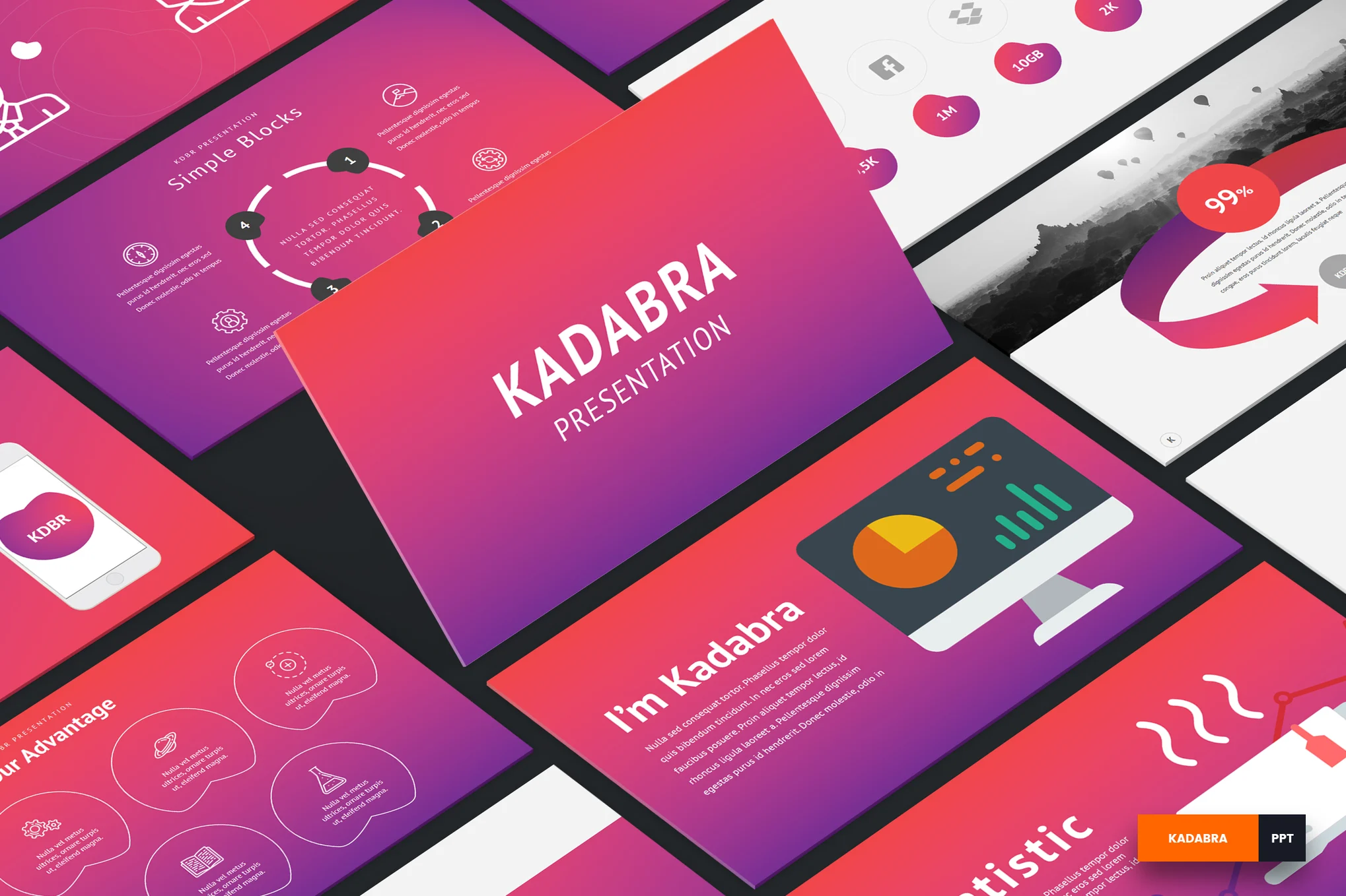 Kadabra - Agency PowerPoint Template