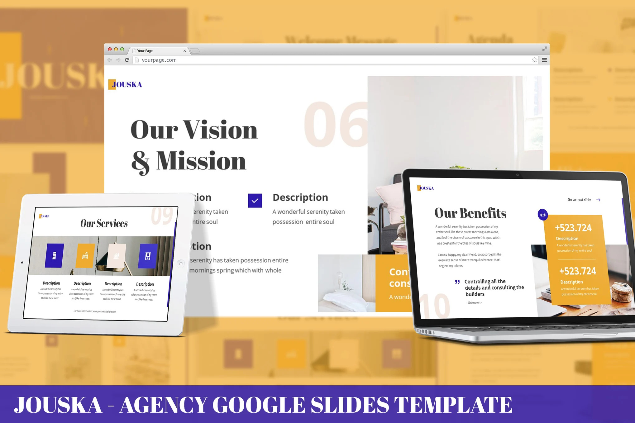 Jouska - Agency Google Slides Template