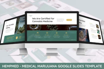 Hempmed - Medical Marijuana Google Slide Template
