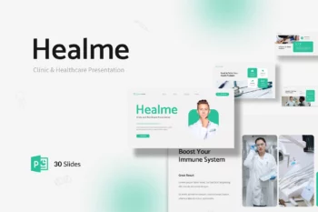 Healme - Clinic and Healthcare PowerPoint