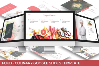 Fuud - Culinary Google Slides Template