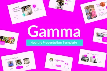 Gamma Purple Modern Medical PowerPoint