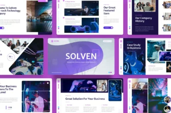 olven - Technology Company PowerPoint Template