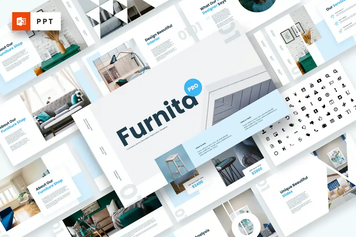 Furnita Pro - Furniture Powerpoint Template