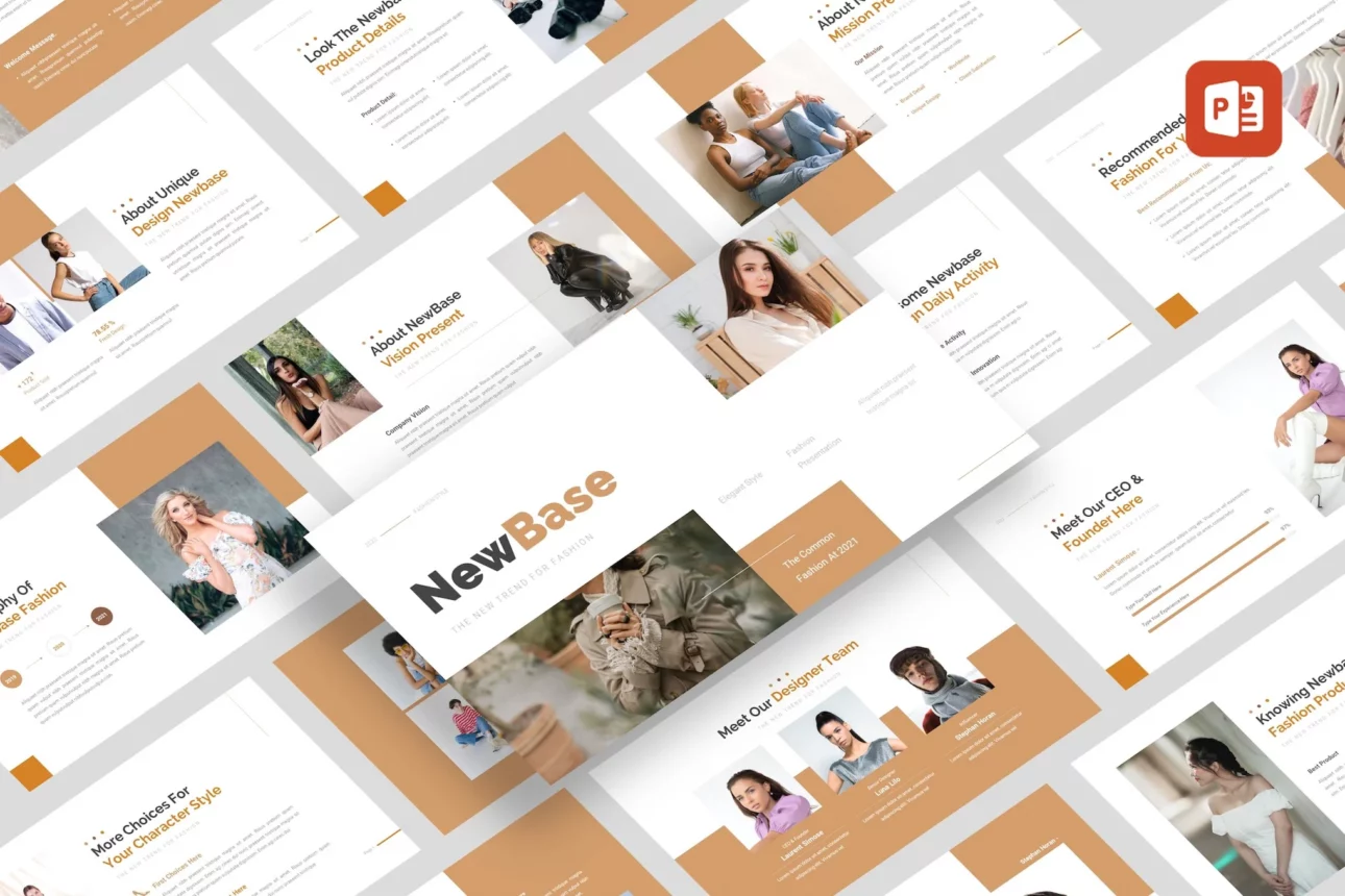 Newbase - Fashion Style PowerPoint Template