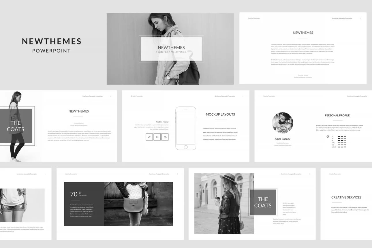 Newt Powerpoint Template