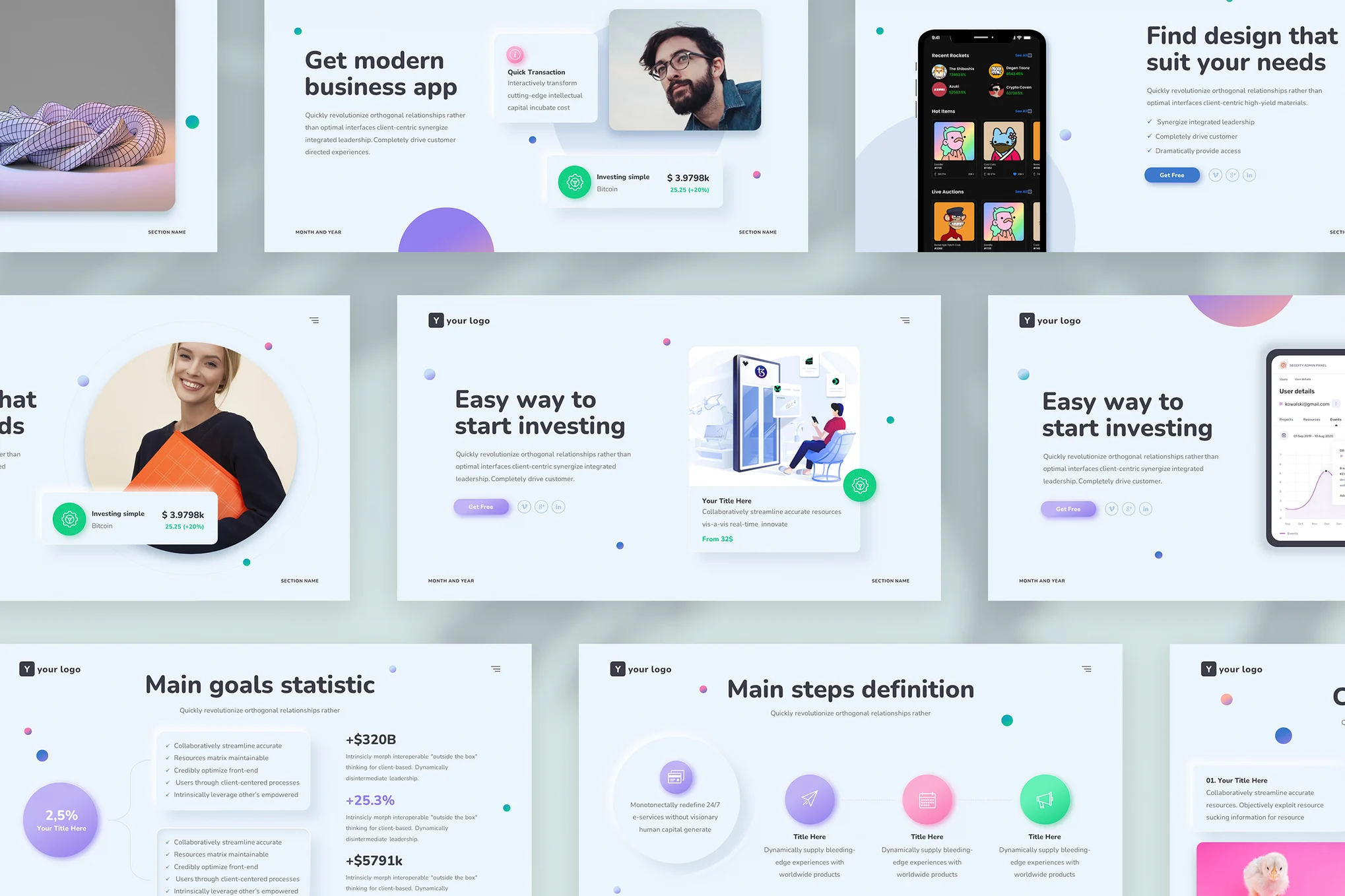 Neuromorphic Google Presentation Template