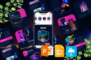 Neoz - Instagram Post & Story Templates