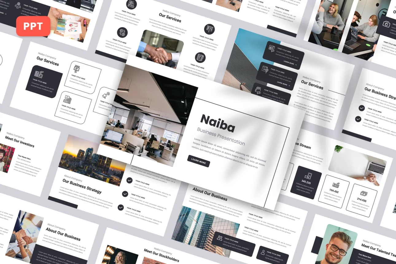 Naiba - Business PowerPoint Template
