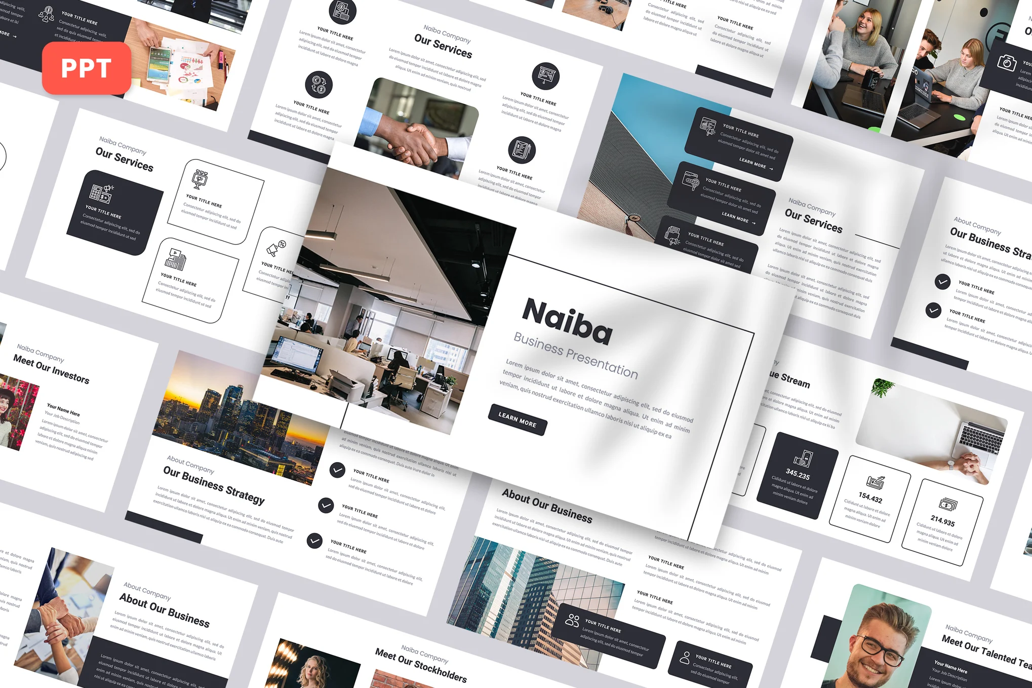 Naiba - Business PowerPoint Template