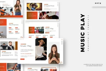 Music Play - Powerpoint Template