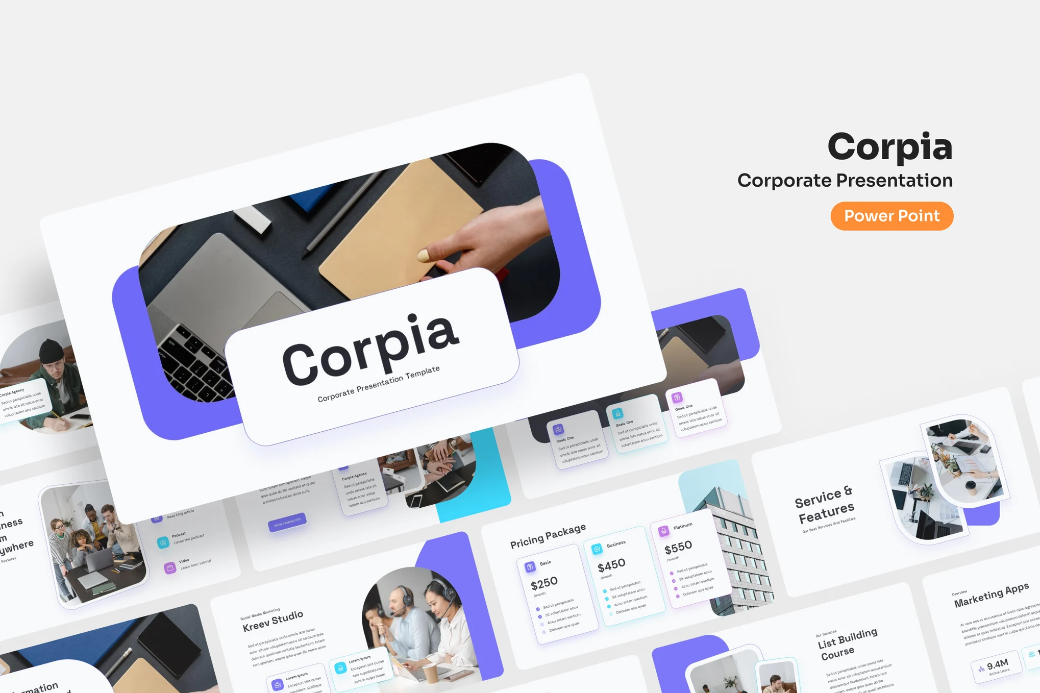 Corpia - Corporate PowerPoint Presentation