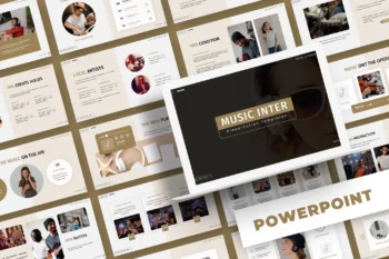 Music Inter - Powerpoint Template