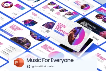 Music For Everyone PowerPoint Template
