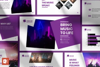 Music Festival PowerPoint Presentation Template