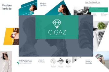 CIGAZ Powerpoint Template