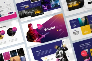 Music & Band PowerPoint Presentation Template
