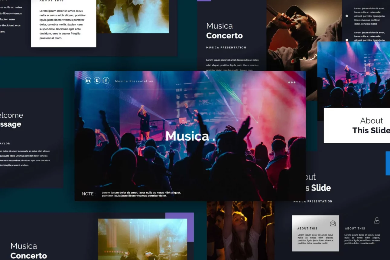Musica Presentation Templates