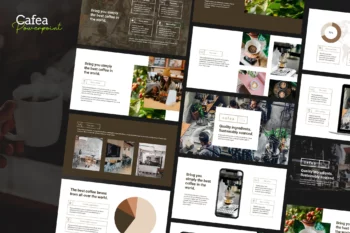Cafea - Cafe & Culinary Powerpoint Template