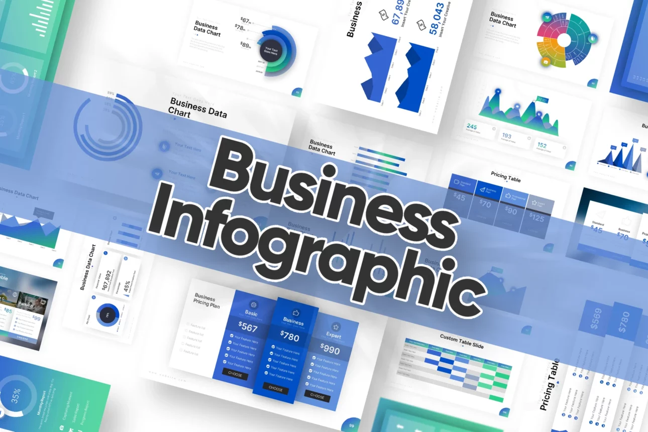 Business Pricing Infographic Powerpoint Template