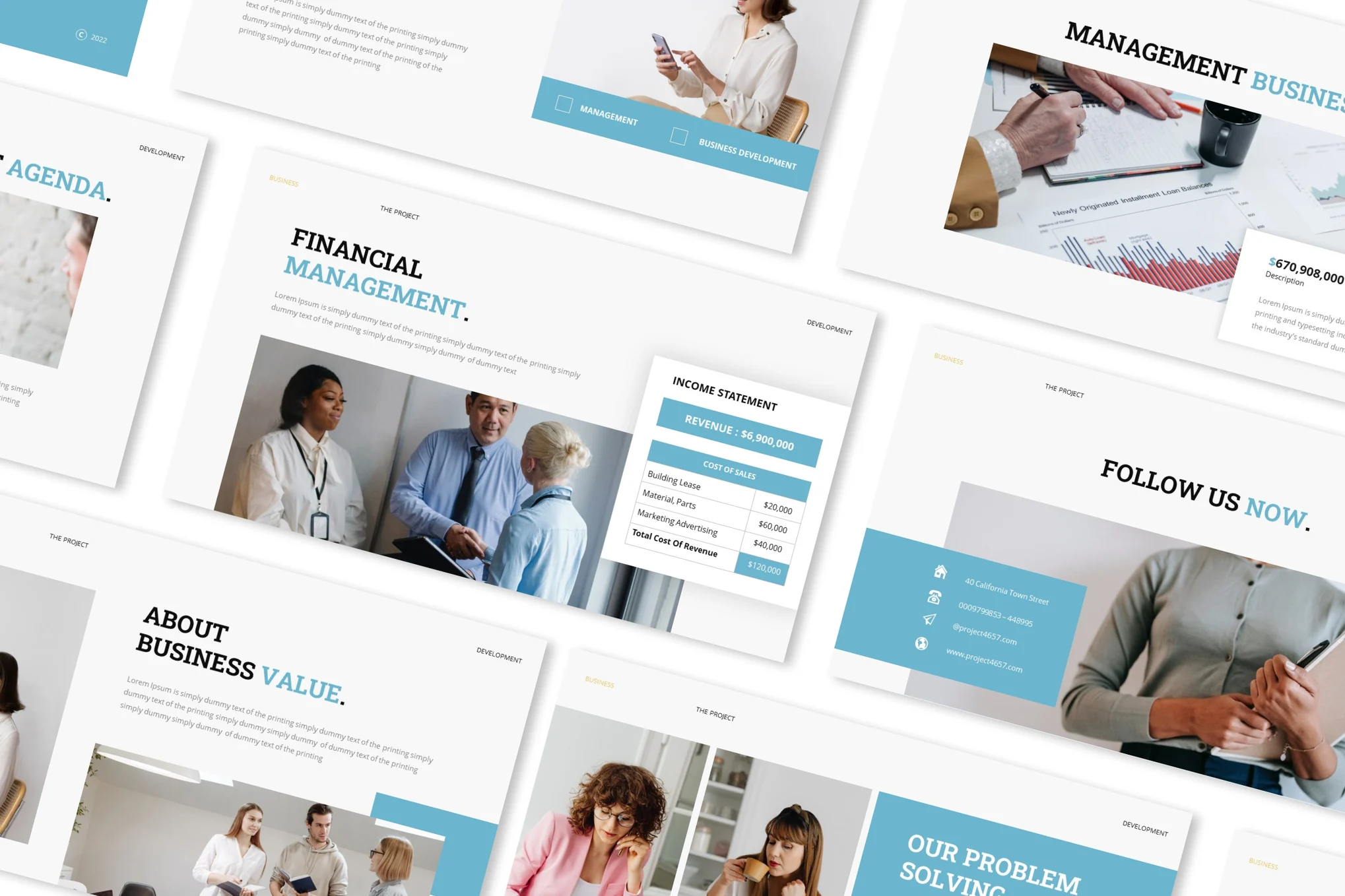 Business Development Powerpoint Presentation Templ