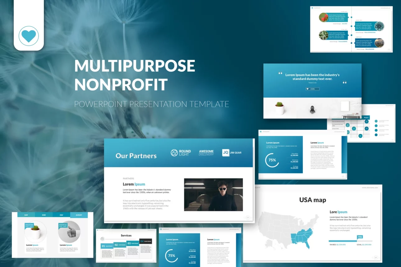 Multipurpose Nonprofit PowerPoint Presentation