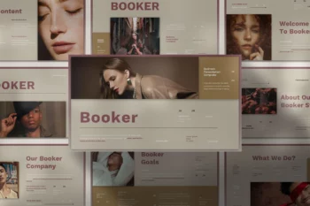 Booker - Business Presentation PowerPoint Template